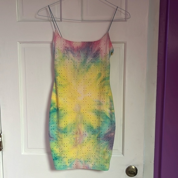 tresser Dresses & Skirts - Tie Dyed mini party dress
